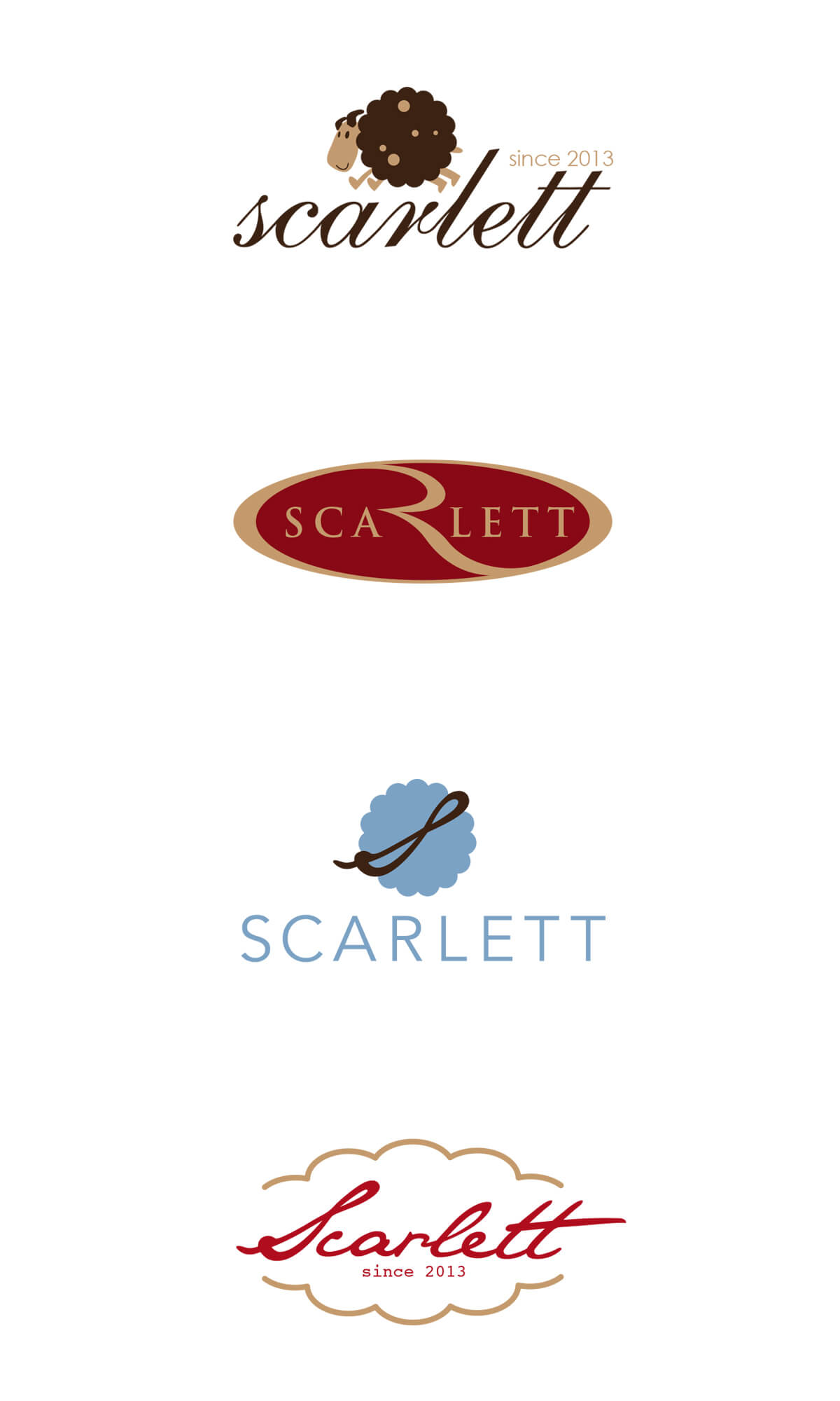 Scarlett Logo design Detail