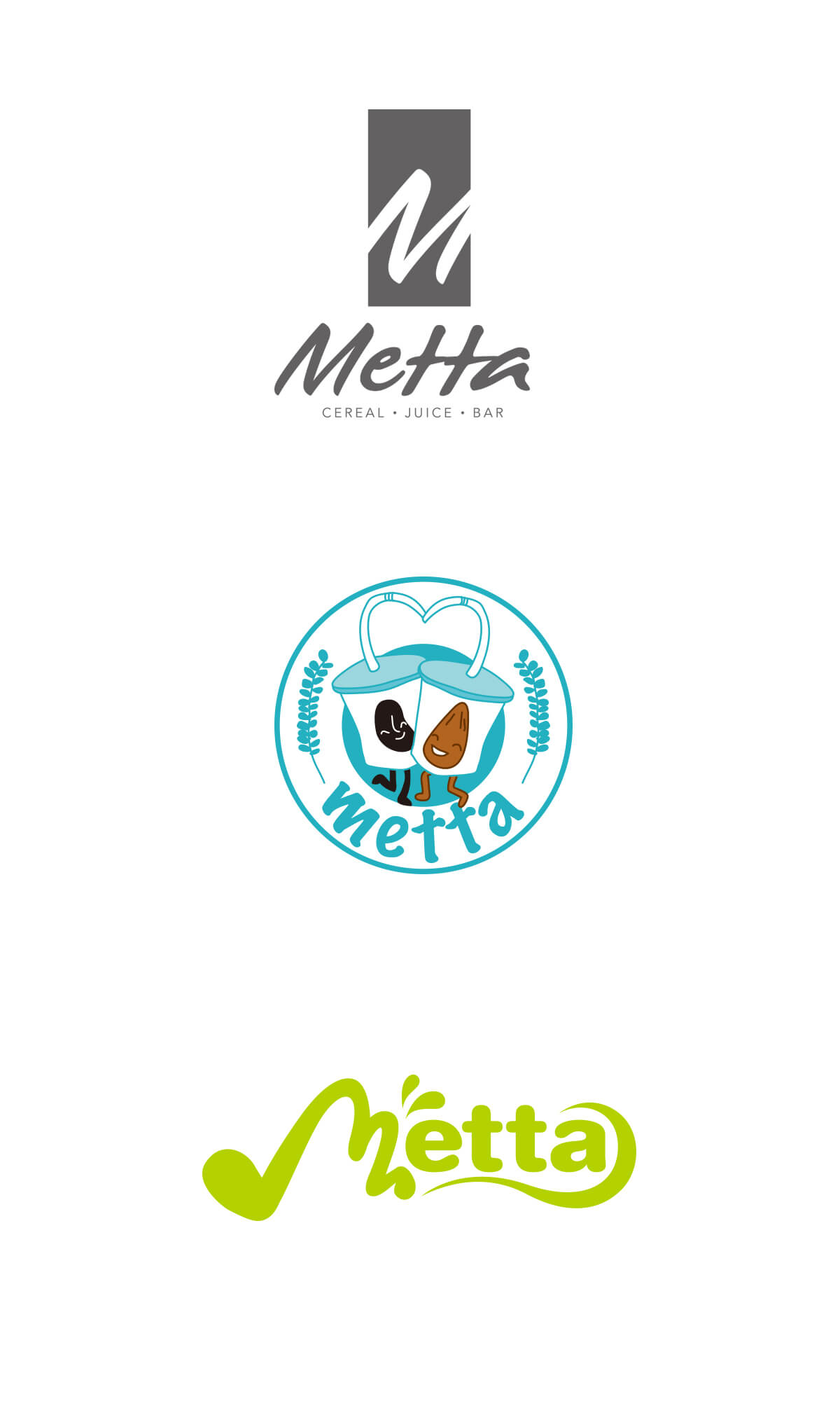Metta Logo design Detail